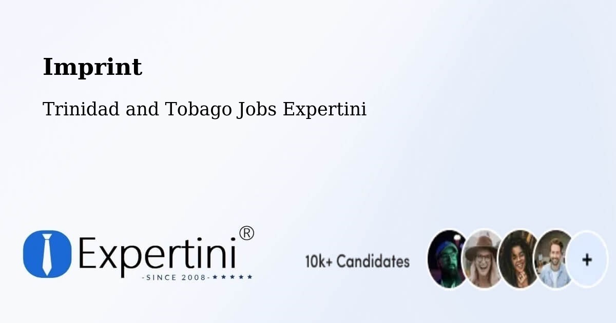 Imprint – Tabaquite - Trinidad and Tobago Jobs Expertini