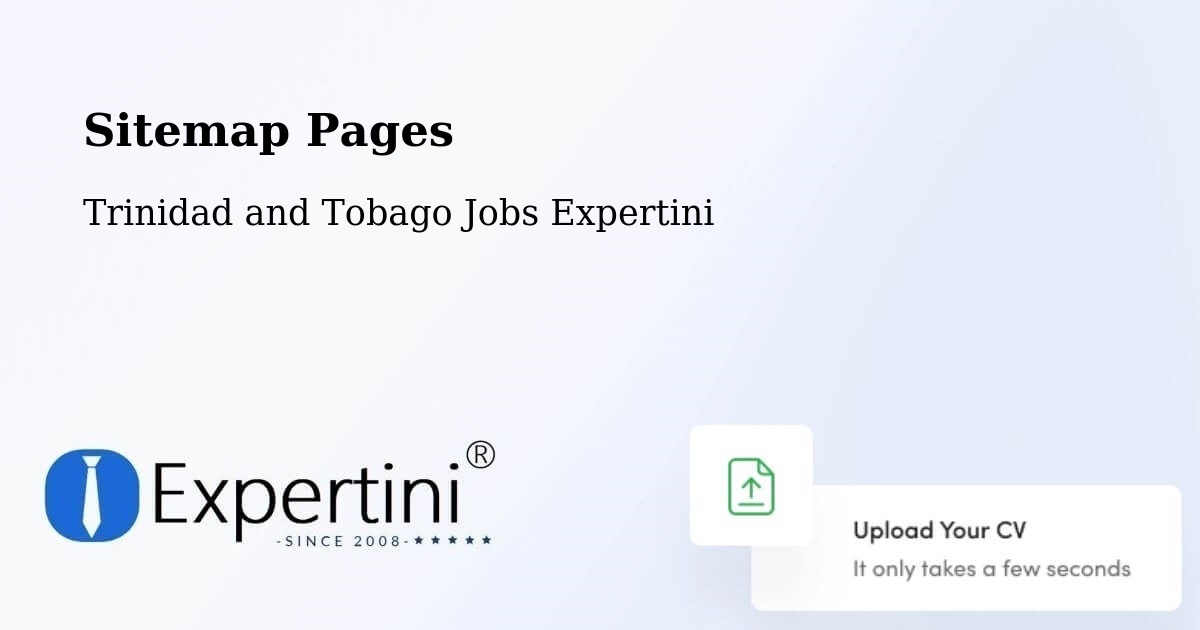 Sitemap Pages - Tabaquite - Trinidad and Tobago Jobs Expertini